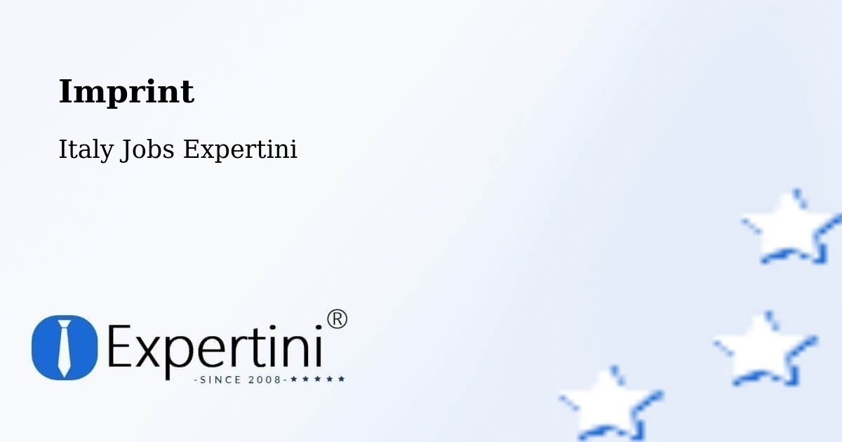Imprint - Italy Jobs Expertini